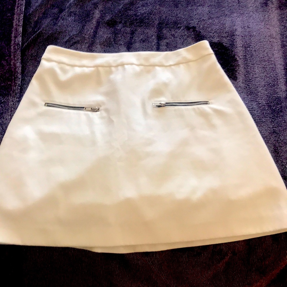 White modern ZARA Skirt